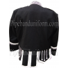 Regimental Black Pipe Band Doublet Kilt Jacket