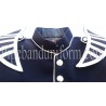 Royal Blue Military Scottish Pipe Band Outfitters Doublet Kilt Jacket