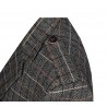 Scottish Dress Grey Check Argyll Jacket and Waistcoat