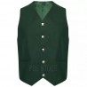 Green Traditional Crail Kilt Jacket for Scottish Bands with Waistcoat