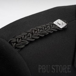 Authentic Black Crail Jacket for Weddings and Gatherings with Waistcoat