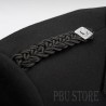 Authentic Black Crail Jacket for Weddings and Gatherings with Waistcoat