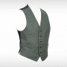 Dark Green Tweed Crail Heritage Kilt Jacket for Highland Events