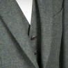 Dark Green Tweed Crail Heritage Kilt Jacket for Highland Events