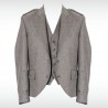 Classic Scottish Attire Brown Tweed Crail Kilt Jacket and Waistcoat