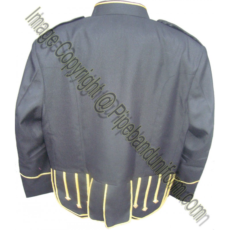 Sheriffmuir Doublet Black Blazer Wool With Vest