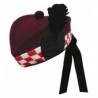Airborne Maroon Glengarry Hat for Scottish Pipe Bands