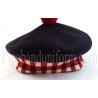 Traditional Scottish Band Uniform Blue Tam O'Shanter Balmoral Hat