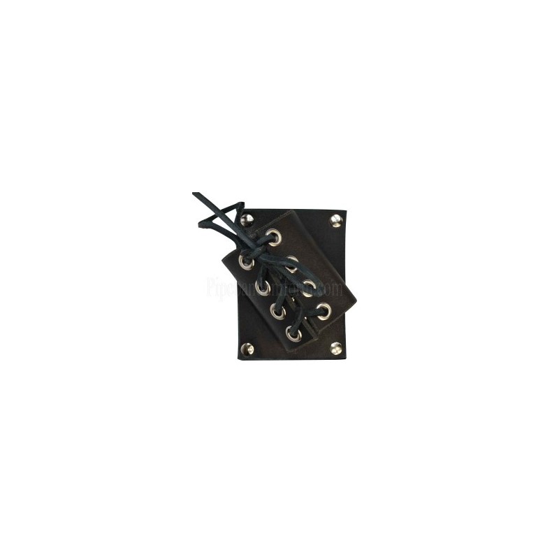 Diagonal Black Leather Sword Frog