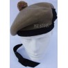 Military Pipe Band Uniform Desert Tan Wool Plain Balmoral Hat