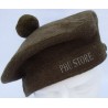 Heritage Scottish Brown Wool Plain Tam O'shanter Balmoral Hat
