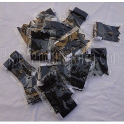 Premium Adjustable Pipe Band Charcoal Kilt Flashes