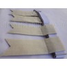 Premium Classic Pipe Band Cream Kilt Flashes