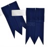 Premium Scottish Pipe Band Blue Kilt Flashes
