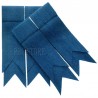 Premium Tweed Highland Pipers Ancient Blue Kilt Flashes