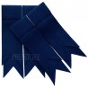 Premium Tweed Pipe Band Navy Kilt Flashes