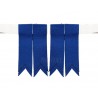Premium Scottish Pipers Drummers Royal Blue Kilt Flashes