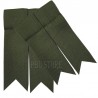 Premium Military Pipe Band Muted Green Kilt Flashes