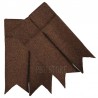Premium Tweed Highland Pipe Band Cocoa Kilt Flashes