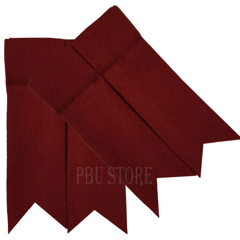 Premium Classic Pipers Drummers Muted Red Kilt Flashes