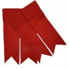 Premium Scottish Pipers Drummers Modern Red Kilt Flashes