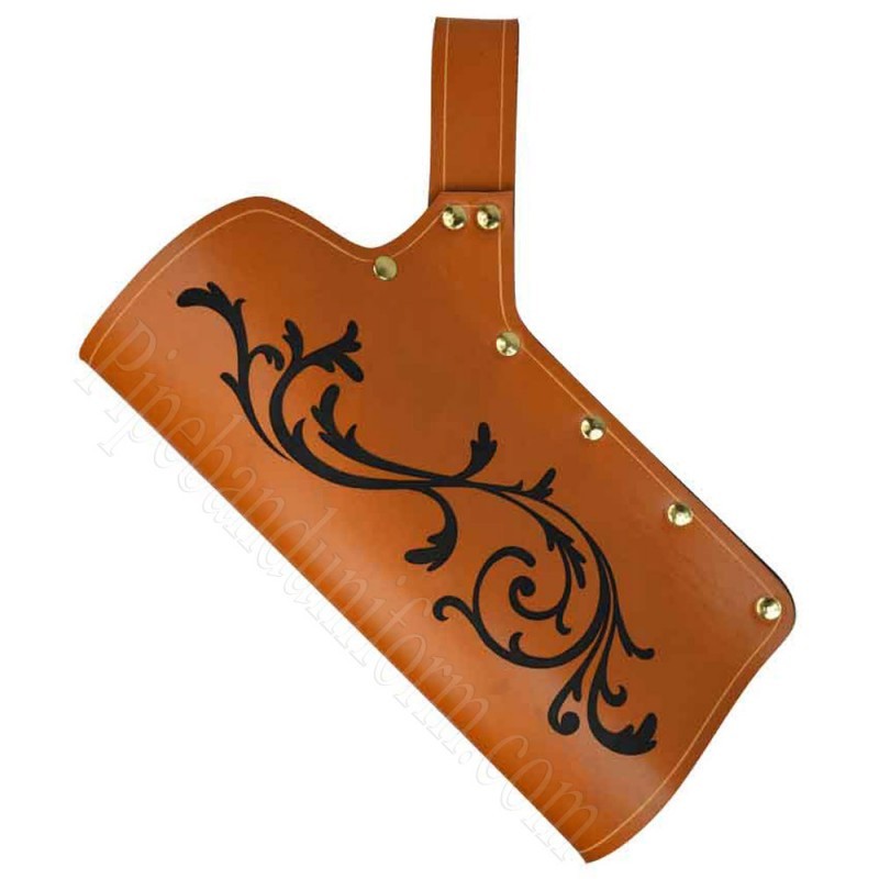 Elven Brown Leather LARP Sword Hanger