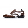Military Piper Leather Ghillie Brogue Formal Shoes