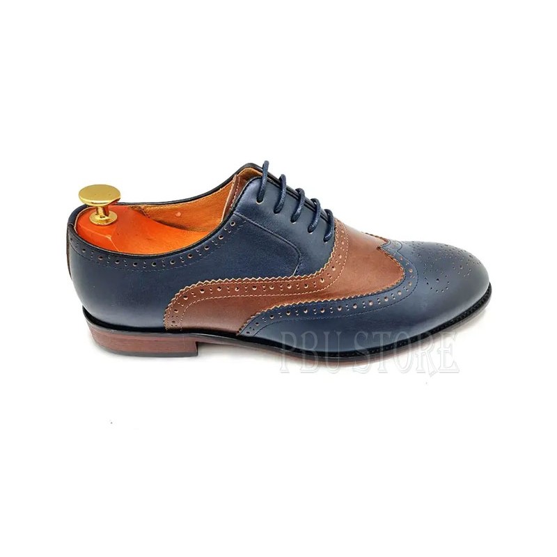 Comfort Fit Piper Leather Ghillie Brogue Dress Shoes