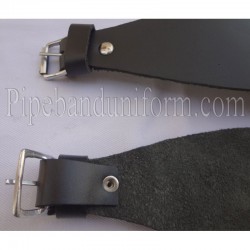 Leather Black Dirk Frog