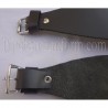 Leather Black Dirk Frog