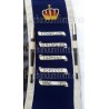 Blue Pipe Band Drum Major Custom Baldric Sash