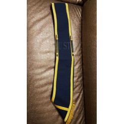 Navy Blue Plain Pipe Band Drummer Baldric Sash