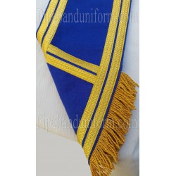 Blue Plain Pipe Band Drum Major Baldric Sash