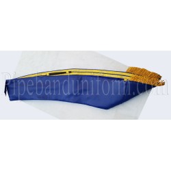 Blue Plain Pipe Band Drum Major Baldric Sash