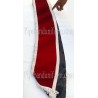 Red Pipe Band Drum Major Custom Made Baldric Sash