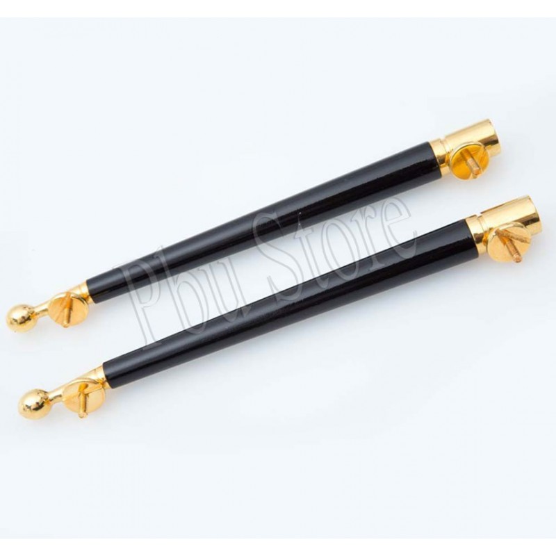 Marching Band Drum Major Baldric Sash Miniature Drumsticks