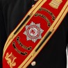 Marching Band Drum Major Baldric Sash Miniature Drumsticks