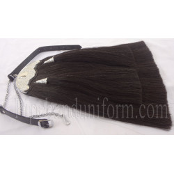 Pipers Drummers Military Horse Hair Leather Sporran