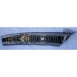 Dark Green Pipe Band Drum Major Custom Baldric Sash