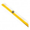 Gold and White Ceremonial Baldric Sash