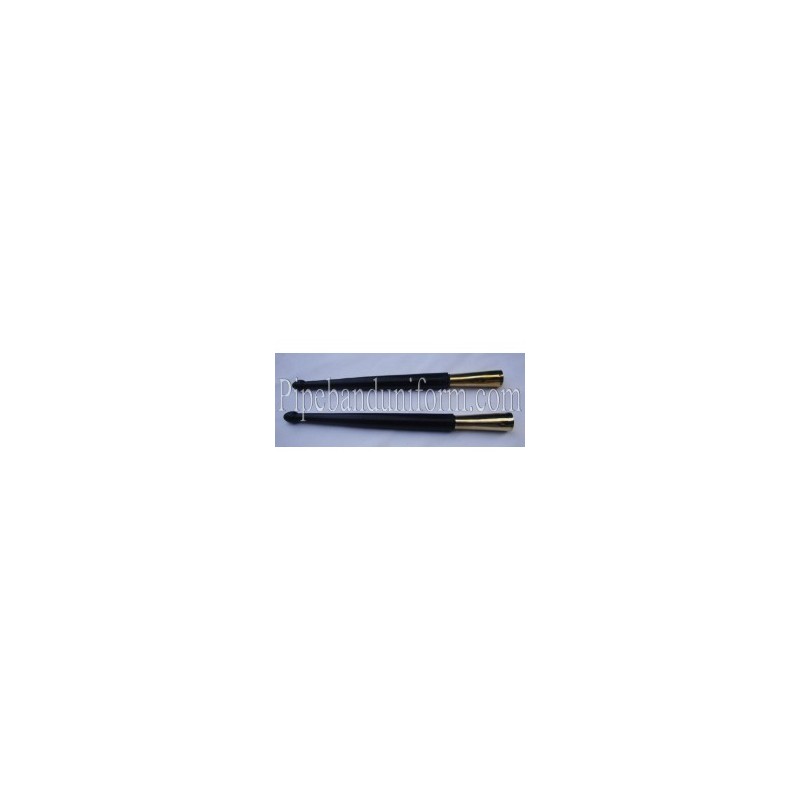 Gold Tips Drum Major Baldric Sash Sticks