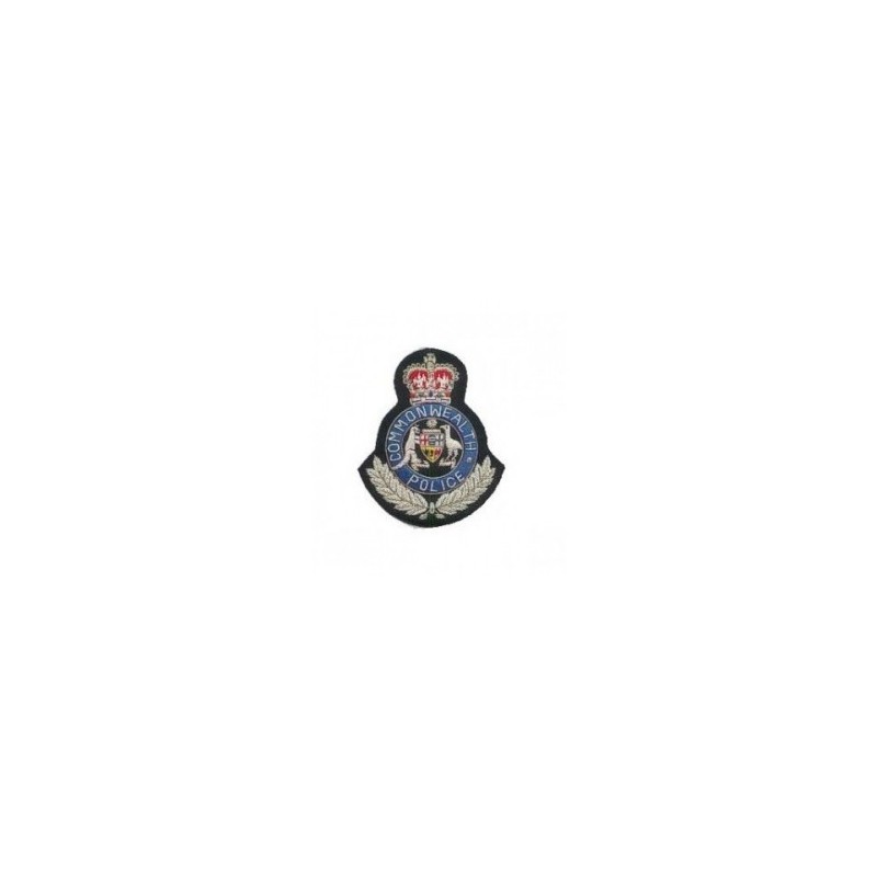 Common Wealth Police Embroidery Cap Badge