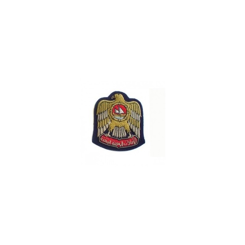 United Arab Emirate Embroidery Cap Badge