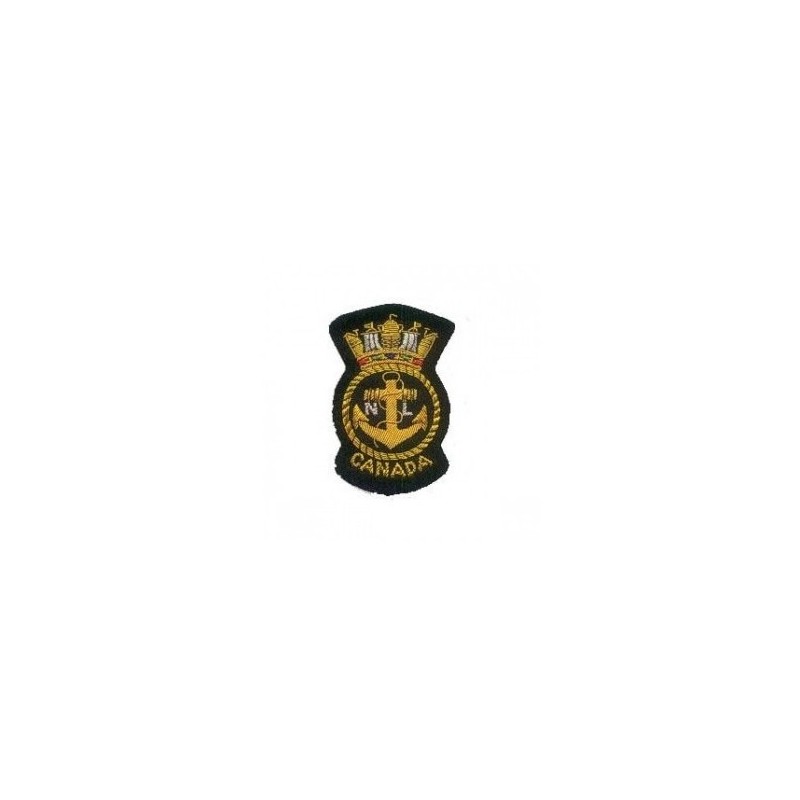 Canadian Air Force Embroidery Cap Badge