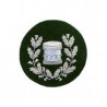 Pipe Band Drum Major Embroidery Badge