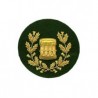 Pipe Band Drum Major Embroidery Badge