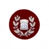 Pipe Band Drum Major Embroidery Badge