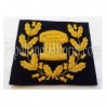 Pipe Band Drum Major Embroidery Badge