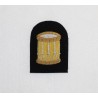 Hand Embroidered Pipe Band Drum  Badge
