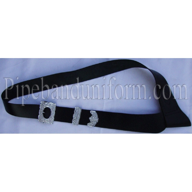 Piper Cross Belt Chrome Plated Chased Mounts main image 1
